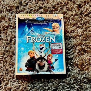 Disneys Frozen DVD Blue Ray